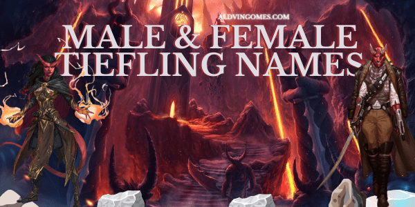 Male And Female Tiefling Names