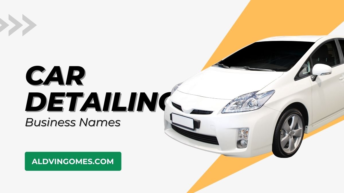 555+ Car Detailing Business Names Guide